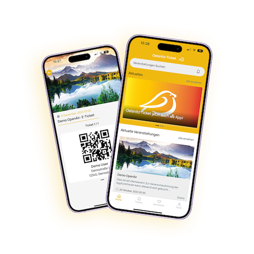 Lade die Oelsnitz-Ticket App für Dein Smartphone herunter